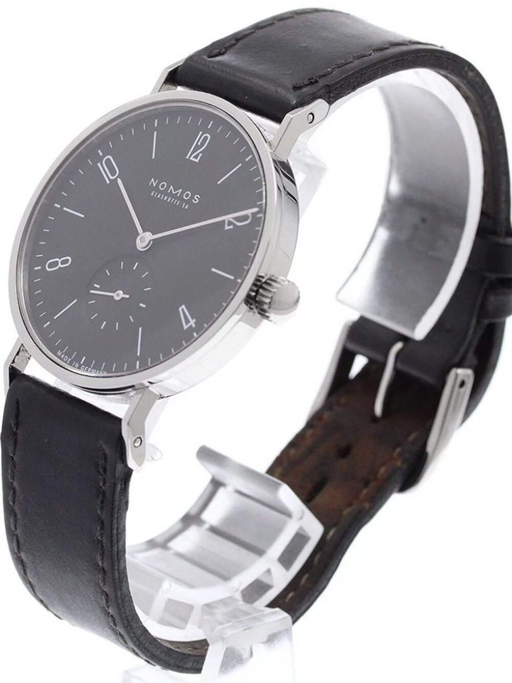 NOMOS Tangent TN1731B2 Small seconds black Dial Hand Winding Men's Watch_628286